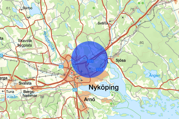 Påljungshage 08 maj 13.51, Trafikolycka, Nyköping
