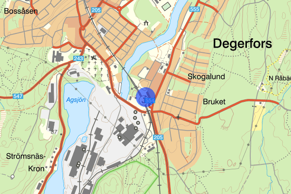 Degerfors 08 maj 18.58, Brand, Degerfors