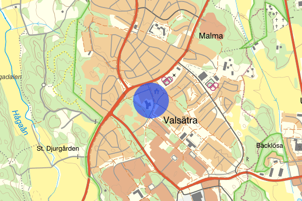 Bernadottevägen 10 maj 00.51, Narkotikabrott, Uppsala
