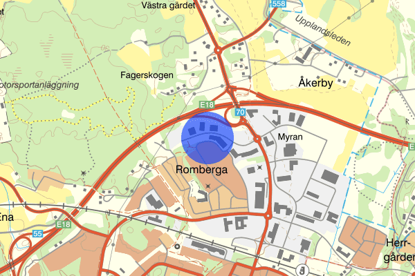 Romgatan 10 maj 21.47, Sabotage mot blåljusverksamhet, Enköping