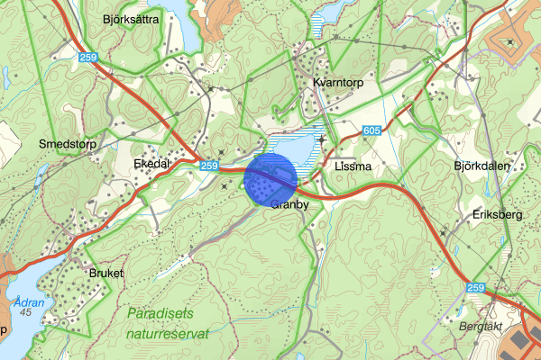 Lännavägen 12 maj 17.12, Trafikolycka, personskada, Huddinge