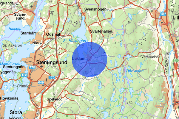 Ucklum 13 maj 14.50, Trafikolycka, Stenungsund