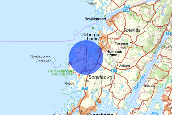 Ramsvik 13 maj 14.26, Arbetsplatsolycka, Sotenäs
