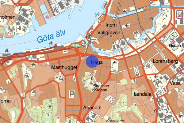 Haga Östergata 14 maj 06.59, Trafikolycka, Göteborg
