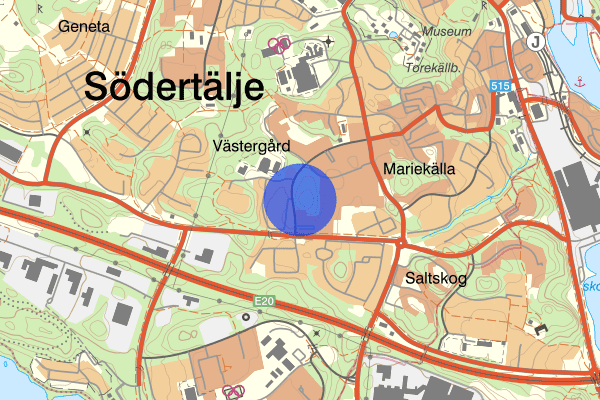 Fridenslundsvägen 14 maj 08.21, Trafikolycka, personskada, Södertälje