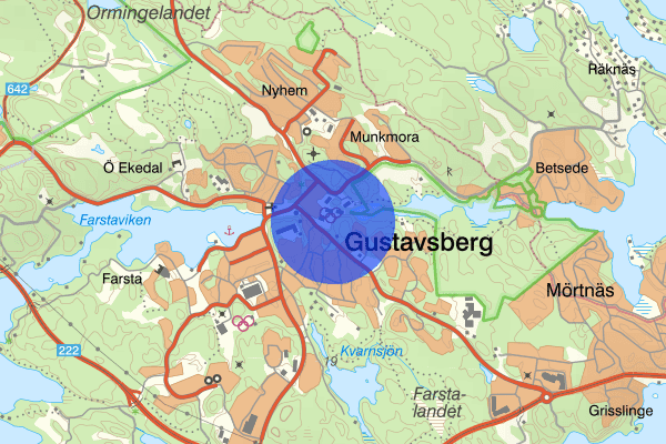 Gustavsbergs centrum 14 maj 06.35, Stöld, Värmdö