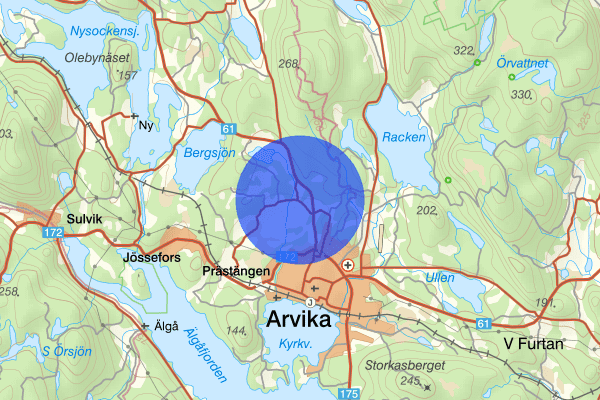 Högvalta 14 maj 14.25, Trafikolycka, singel, Arvika