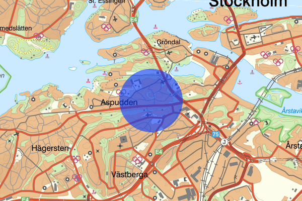 Aspudden 19 maj 17.56, Brand, Stockholm