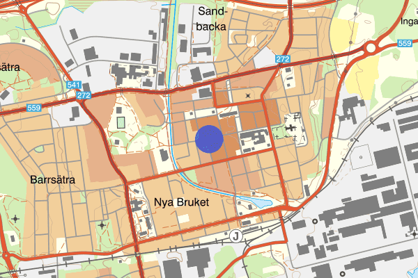 Köpmangatan 19 maj 03.28, Skadegörelse, Sandviken