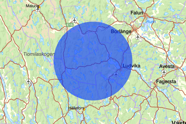 19 maj 07.23, Sammanfattning natt, Dalarnas län