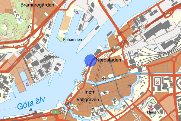Packhuskajen 17 maj 19.32, Räddningsinsats, Göteborg