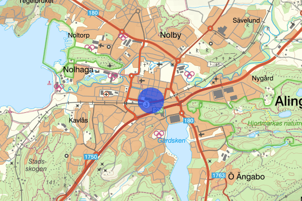Stationsgatan 17 maj 09.40, Trafikolycka, personskada, Alingsås