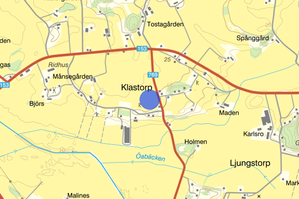 Klastorp 16 maj 13.54, Trafikolycka, personskada, Varberg