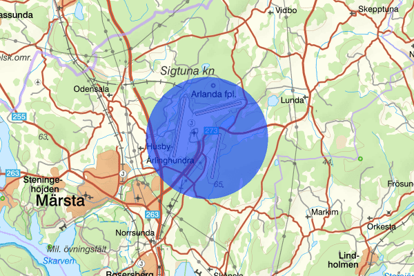 Stockholm-Arlanda flygplats 16 maj 10.00, Övrigt, Sigtuna