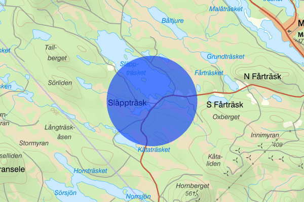 Släppträsk 20 maj 04.41, Brand, Malå
