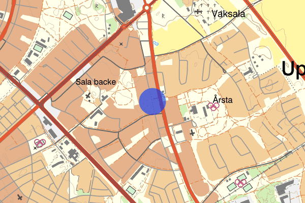 Johannesbäcksgatan 20 maj 17.49, Bråk, Uppsala