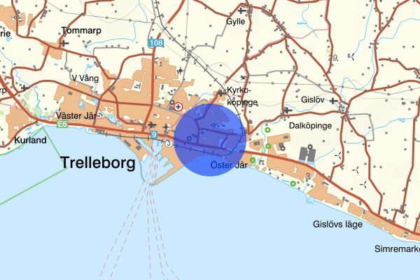 Österlid 21 maj 19.05, Brand, Trelleborg