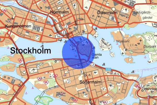 Gamla stan 21 maj 19.53, Bråk, Stockholm