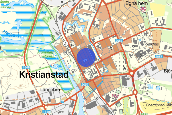 Östra Storgatan 22 maj 10.53, Arbetsplatsolycka, Kristianstad