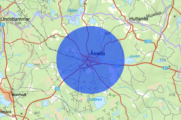 Åseda 22 maj 20.40, Brand, Uppvidinge