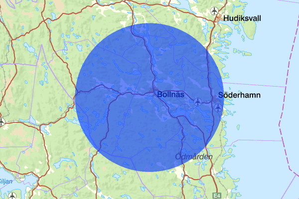 23 maj 11.04, Brand, Bollnäs