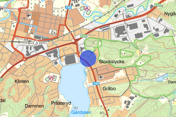 Mantalsvägen 24 maj 11.29, Brand, Alingsås