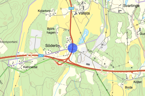 Mälarvägen 24 maj 16.14, Trafikolycka, personskada, Upplands väsby