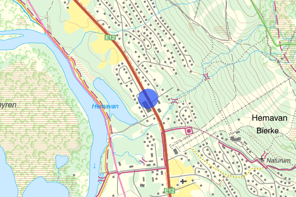 Hemavan köpcentrum E12 25 maj 10.41, Trafikkontroll, Storuman