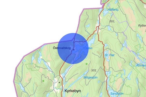 Östervallskog 26 maj 11.13, Försvunnen person, Årjäng
