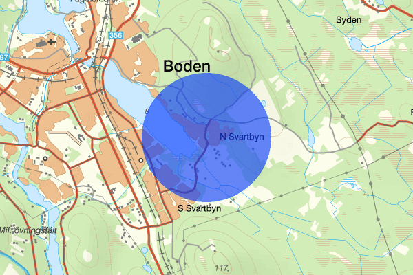 Norra Svartbyn 26 maj 17.17, Arbetsplatsolycka, Boden