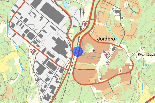 Jordbro station 27 maj 17.10, Räddningsinsats, Haninge