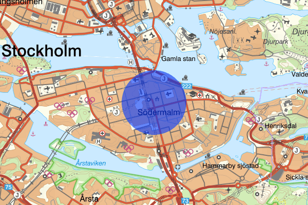 Medborgarplatsen 28 maj 08.38, Bråk, Stockholm