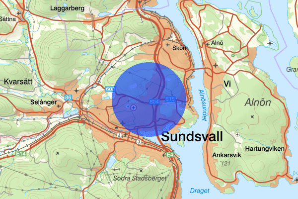 Bydalen 28 maj 14.33, Trafikbrott, Sundsvall