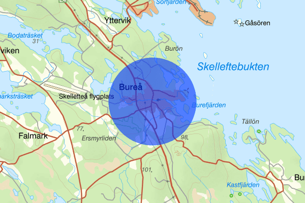 Bureå 29 maj 08.41, Inbrott, Skellefteå