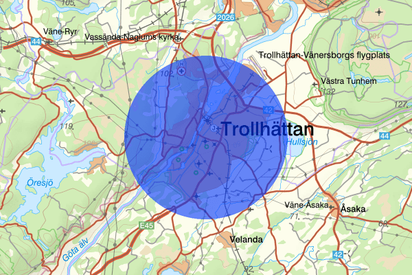 Trollhättan 29 maj 13.28, Brand, Trollhättan