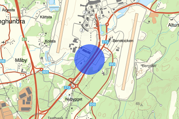 Arlandaleden 30 maj 07.39, Rattfylleri, Sigtuna