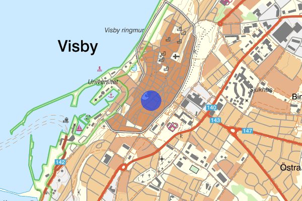 Vårdklockegatan 30 maj 14.26, Trafikolycka, personskada, Gotland