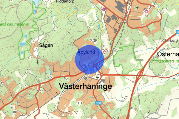 Åby 30 maj 21.20, Misshandel, grov, Haninge