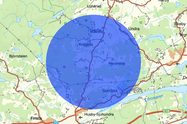 Lohäradsvägen 31 maj 18.05, Trafikolycka, personskada, Norrtälje