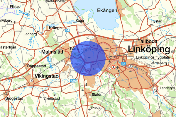 Ryd 01 juni 13.44, Trafikolycka, Linköping