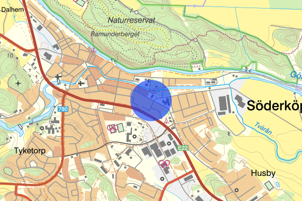 Skönbergagatan 01 juni 13.54, Trafikolycka, Söderköping