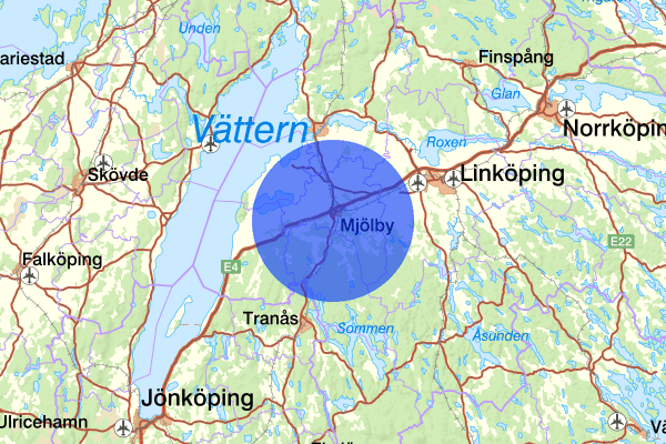 03 juni 08.41, Trafikolycka, Mjölby