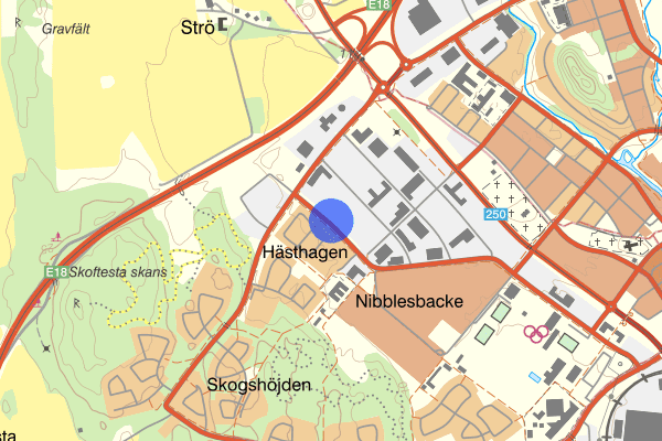 Nibblesbackevägen 03 juni 12.34, Trafikolycka, Köping