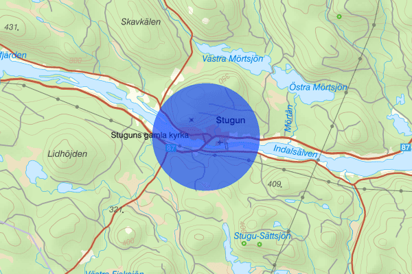 Stugun 03 juni 13.34, Trafikolycka, Ragunda