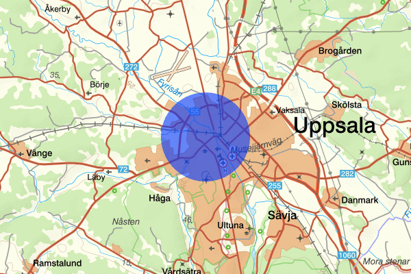 Luthagen 03 juni 18.06, Trafikolycka, Uppsala