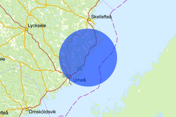 04 juni 10.55, Trafikolycka, Robertsfors