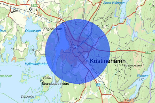 Kristinehamn 05 juni 22.55, Försvunnen person, Kristinehamn