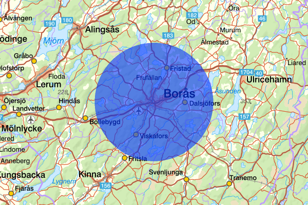Borås 06 juni 14.25, Misshandel, Borås