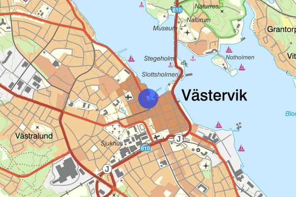 Grönsakstorget 06 juni 23.56, Misshandel, Västervik