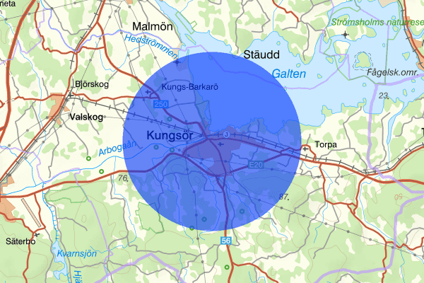 Kungsör 06 juni 18.50, Trafikbrott, Kungsör